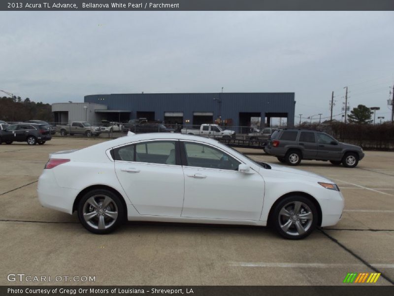 Bellanova White Pearl / Parchment 2013 Acura TL Advance