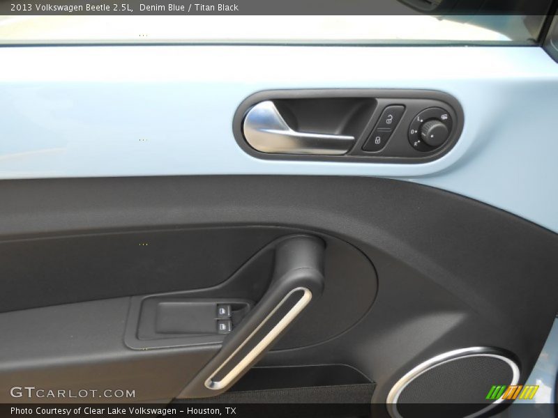 Denim Blue / Titan Black 2013 Volkswagen Beetle 2.5L