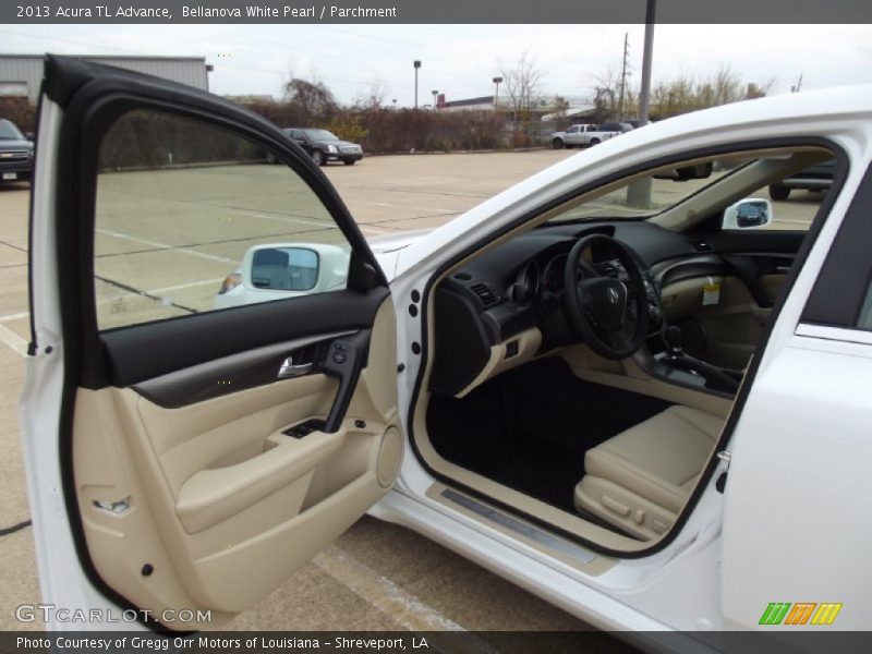 Bellanova White Pearl / Parchment 2013 Acura TL Advance