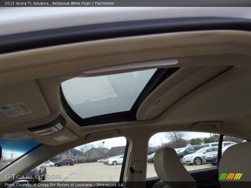 Bellanova White Pearl / Parchment 2013 Acura TL Advance