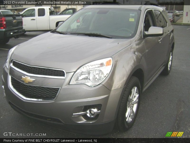 Mocha Steel Metallic / Jet Black 2012 Chevrolet Equinox LT
