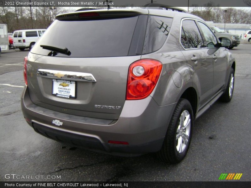 Mocha Steel Metallic / Jet Black 2012 Chevrolet Equinox LT