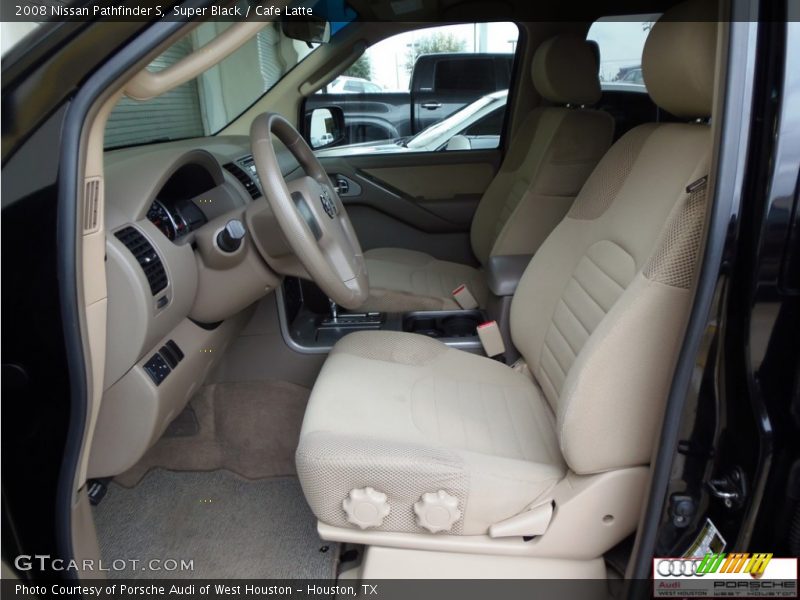 Super Black / Cafe Latte 2008 Nissan Pathfinder S