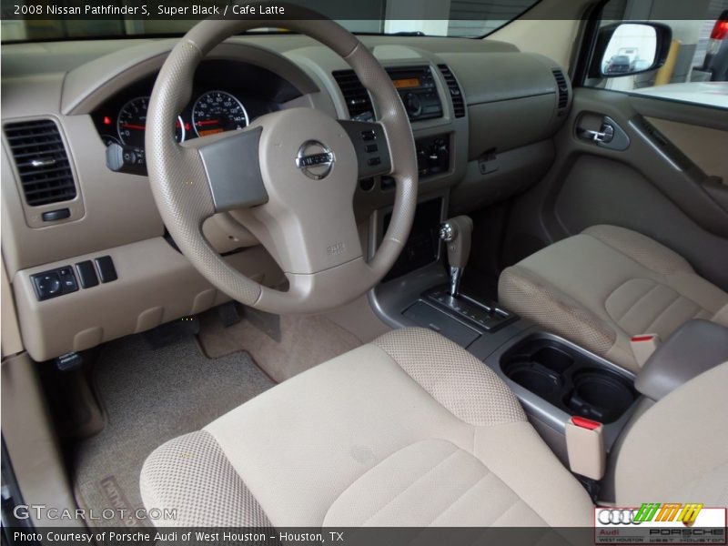 Super Black / Cafe Latte 2008 Nissan Pathfinder S