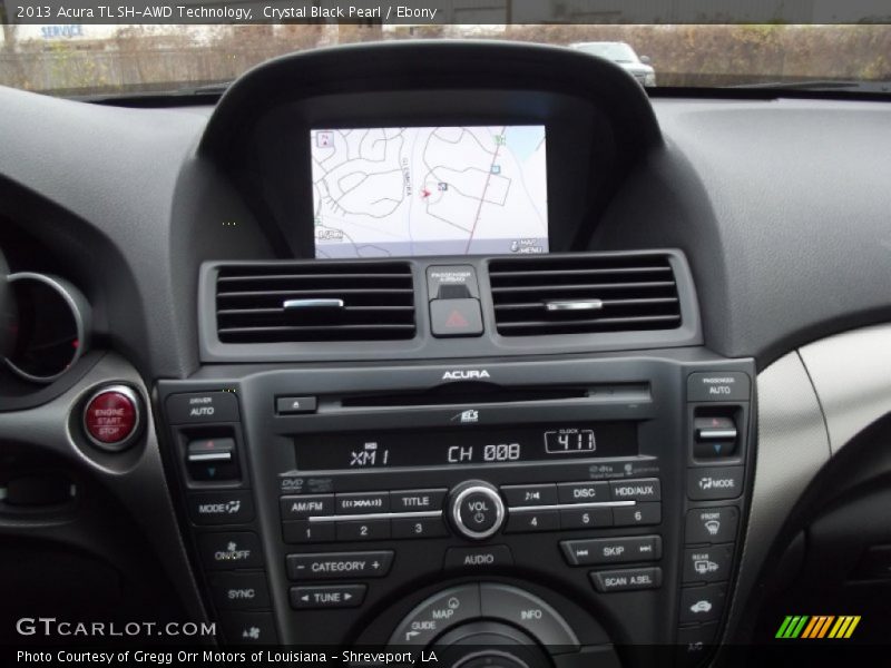 Crystal Black Pearl / Ebony 2013 Acura TL SH-AWD Technology