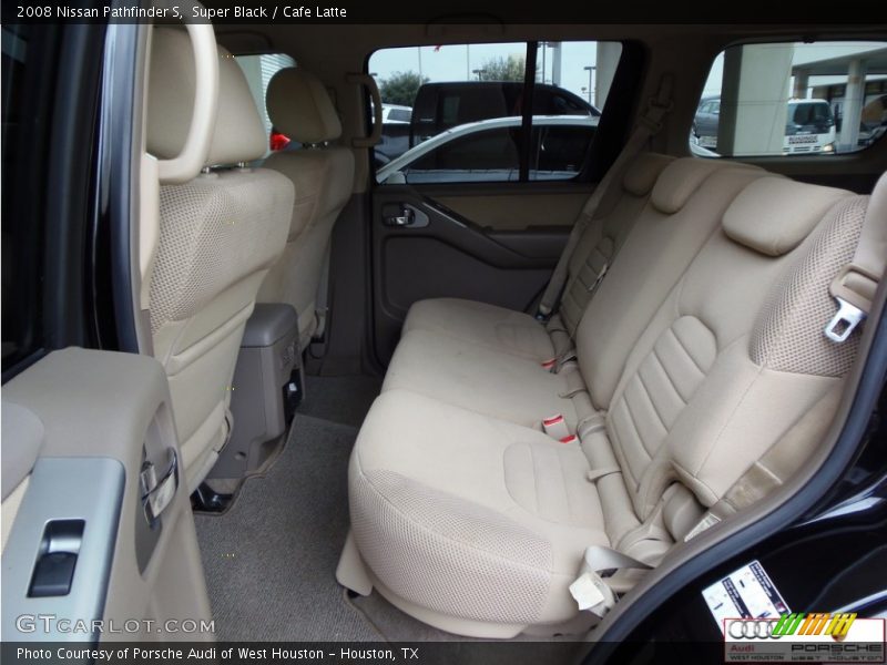 Super Black / Cafe Latte 2008 Nissan Pathfinder S