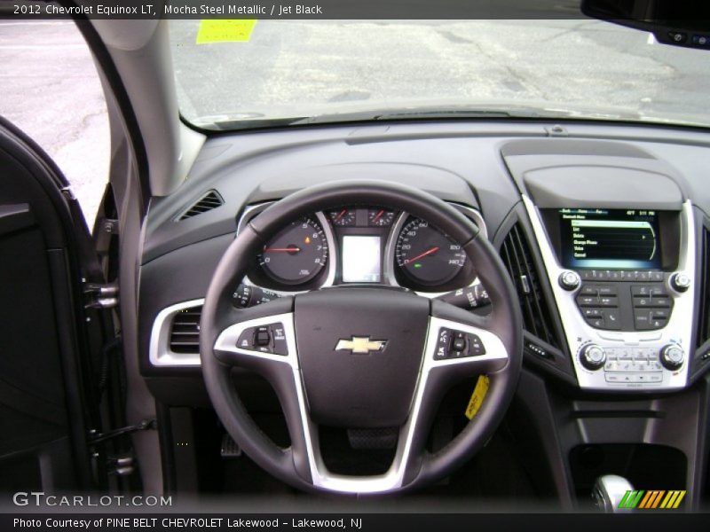 Mocha Steel Metallic / Jet Black 2012 Chevrolet Equinox LT