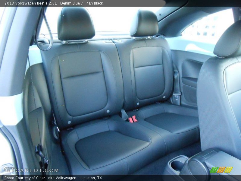 Rear Seat of 2013 Beetle 2.5L