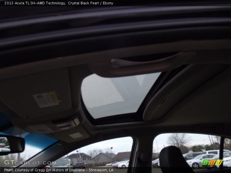 Crystal Black Pearl / Ebony 2013 Acura TL SH-AWD Technology