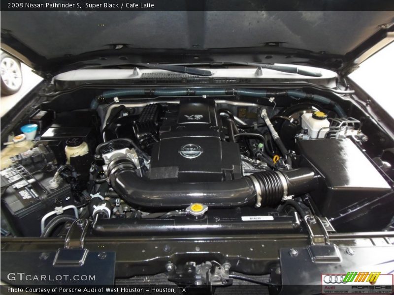 Super Black / Cafe Latte 2008 Nissan Pathfinder S