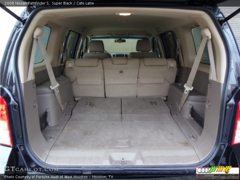 Super Black / Cafe Latte 2008 Nissan Pathfinder S