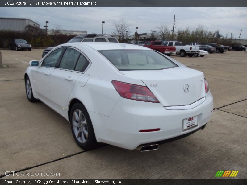 Bellanova White Pearl / Parchment 2013 Acura TL