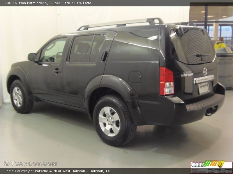 Super Black / Cafe Latte 2008 Nissan Pathfinder S