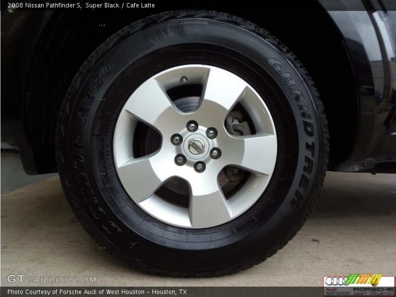 Super Black / Cafe Latte 2008 Nissan Pathfinder S