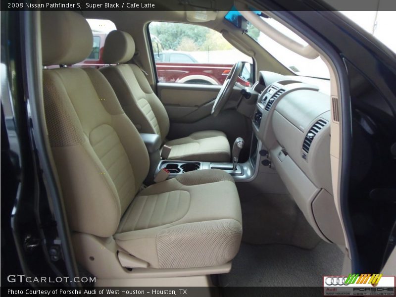 Super Black / Cafe Latte 2008 Nissan Pathfinder S