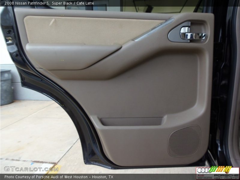 Super Black / Cafe Latte 2008 Nissan Pathfinder S