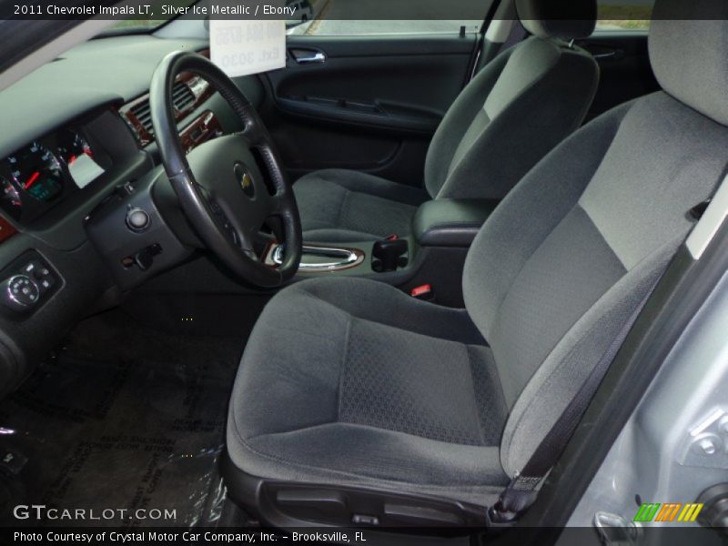 Silver Ice Metallic / Ebony 2011 Chevrolet Impala LT