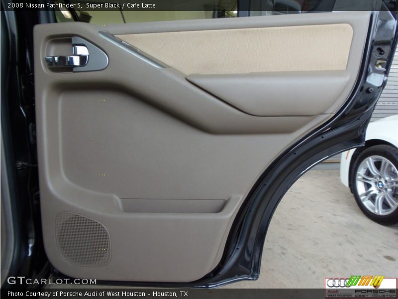 Super Black / Cafe Latte 2008 Nissan Pathfinder S