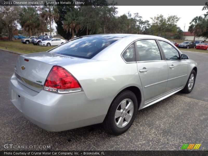 Silver Ice Metallic / Ebony 2011 Chevrolet Impala LT