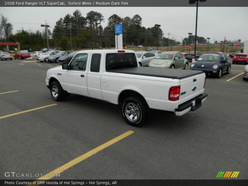 Oxford White / Medium Dark Flint 2008 Ford Ranger XLT SuperCab
