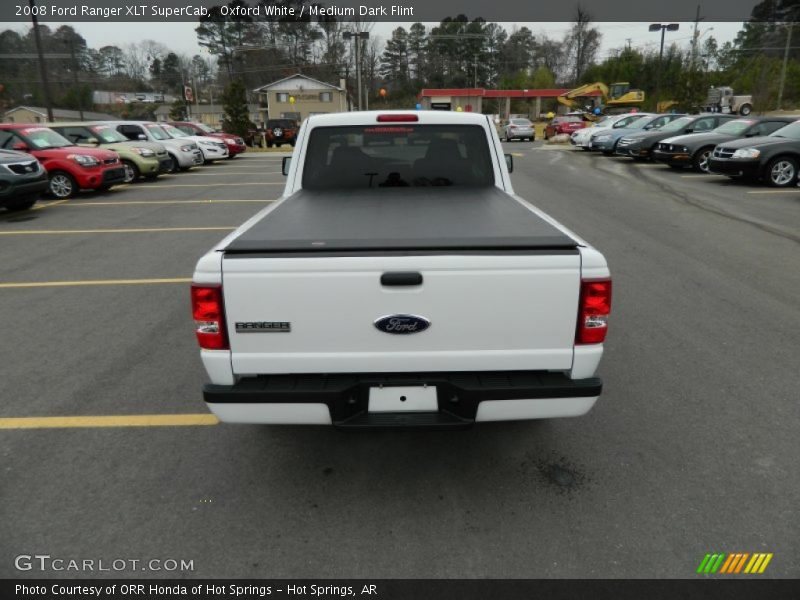 Oxford White / Medium Dark Flint 2008 Ford Ranger XLT SuperCab