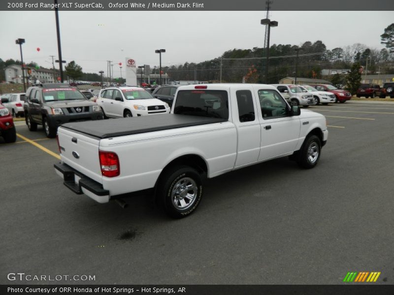 Oxford White / Medium Dark Flint 2008 Ford Ranger XLT SuperCab