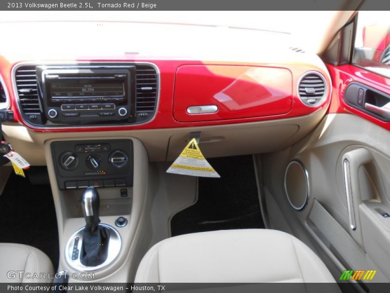 Tornado Red / Beige 2013 Volkswagen Beetle 2.5L