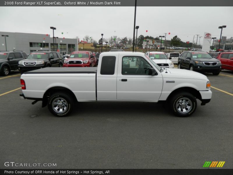 Oxford White / Medium Dark Flint 2008 Ford Ranger XLT SuperCab
