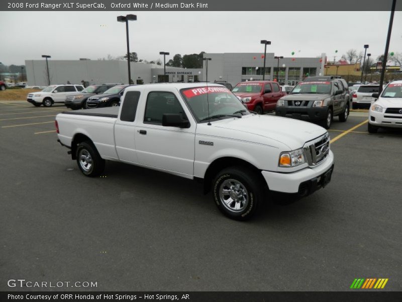 Oxford White / Medium Dark Flint 2008 Ford Ranger XLT SuperCab