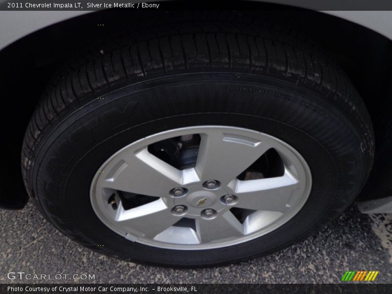 Silver Ice Metallic / Ebony 2011 Chevrolet Impala LT