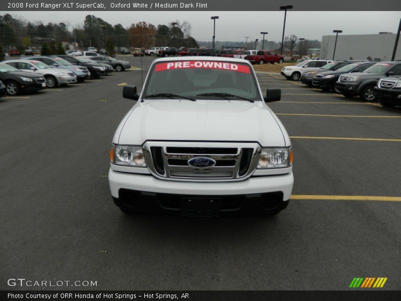 Oxford White / Medium Dark Flint 2008 Ford Ranger XLT SuperCab