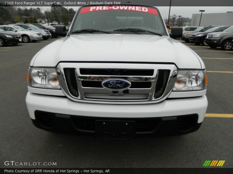 Oxford White / Medium Dark Flint 2008 Ford Ranger XLT SuperCab