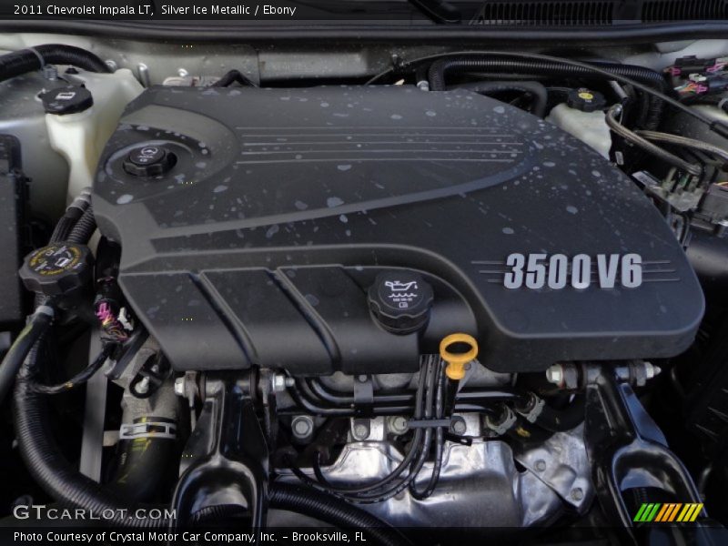 Silver Ice Metallic / Ebony 2011 Chevrolet Impala LT