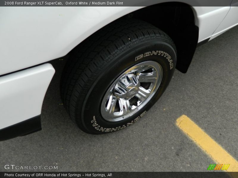 Oxford White / Medium Dark Flint 2008 Ford Ranger XLT SuperCab