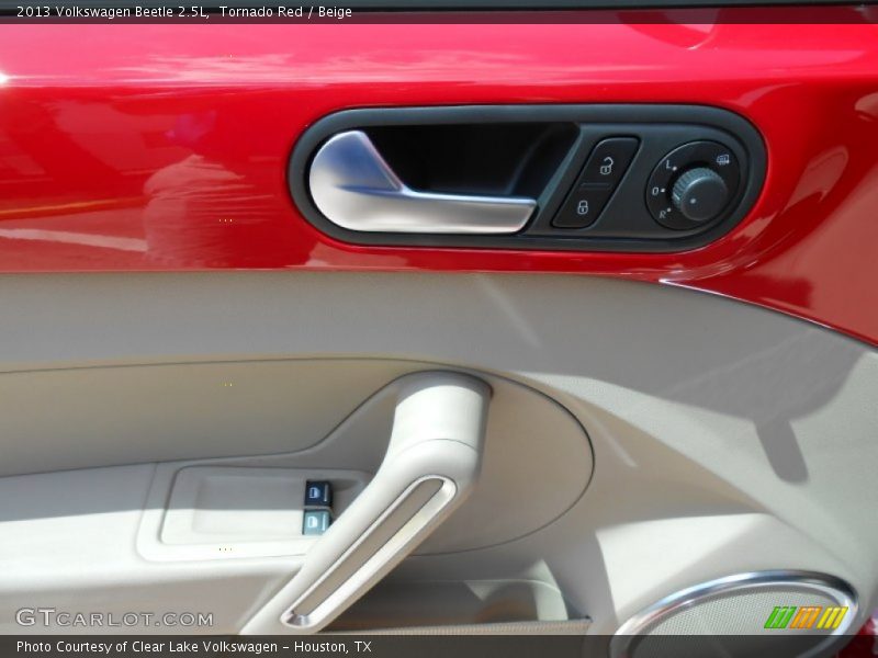 Tornado Red / Beige 2013 Volkswagen Beetle 2.5L