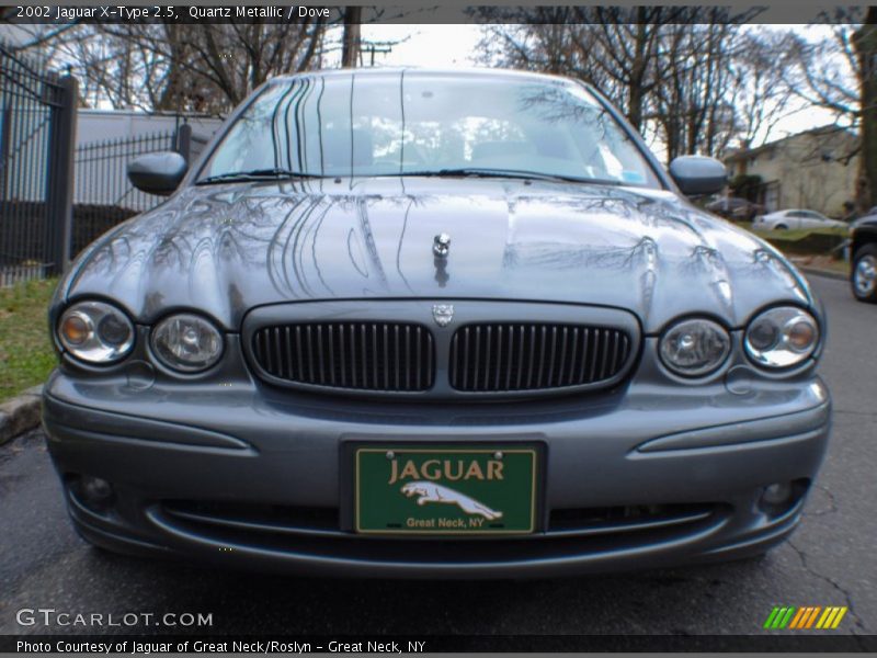 Quartz Metallic / Dove 2002 Jaguar X-Type 2.5