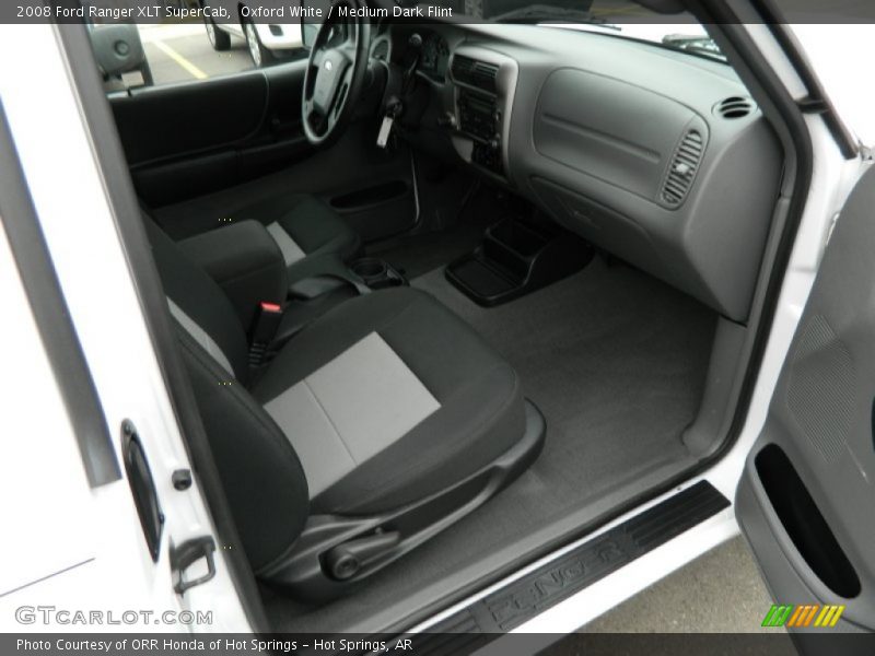 Oxford White / Medium Dark Flint 2008 Ford Ranger XLT SuperCab