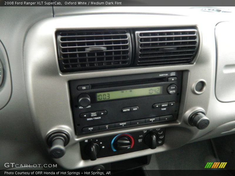Oxford White / Medium Dark Flint 2008 Ford Ranger XLT SuperCab