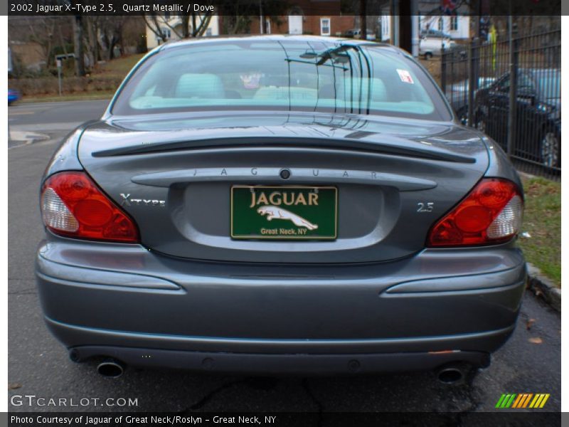 Quartz Metallic / Dove 2002 Jaguar X-Type 2.5