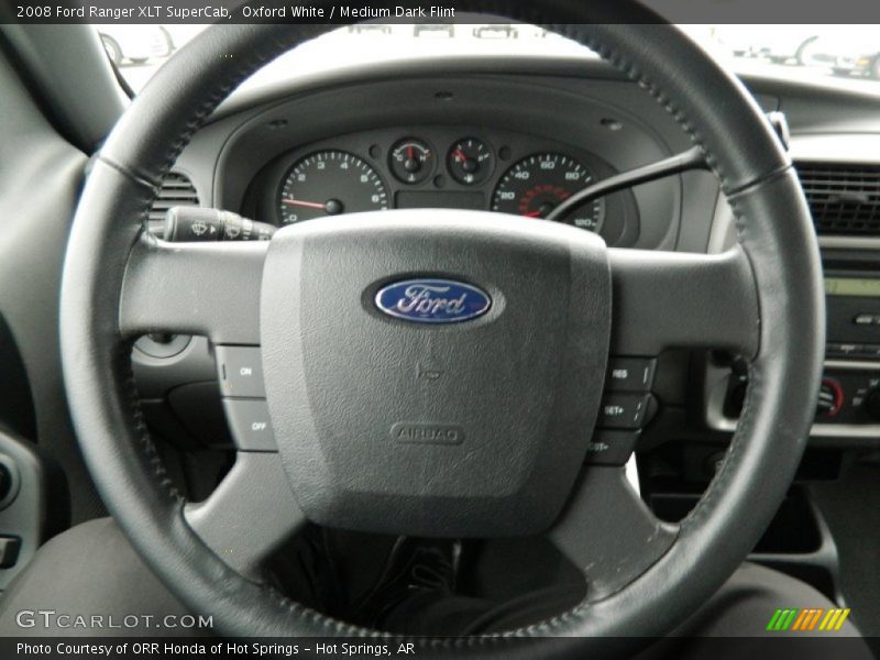 Oxford White / Medium Dark Flint 2008 Ford Ranger XLT SuperCab