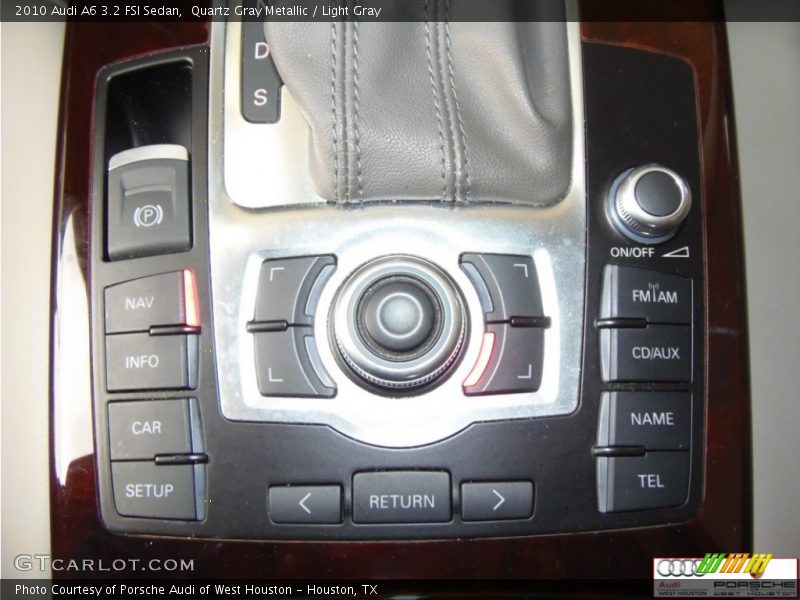 Quartz Gray Metallic / Light Gray 2010 Audi A6 3.2 FSI Sedan