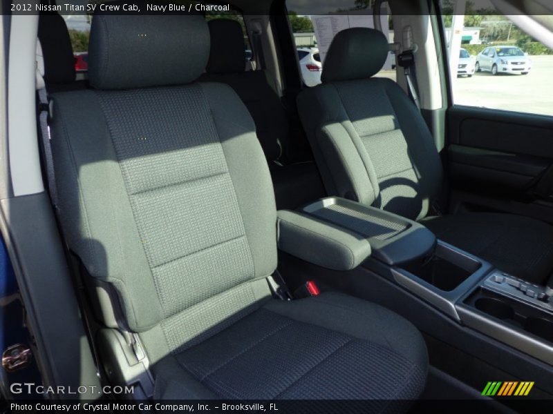 Navy Blue / Charcoal 2012 Nissan Titan SV Crew Cab
