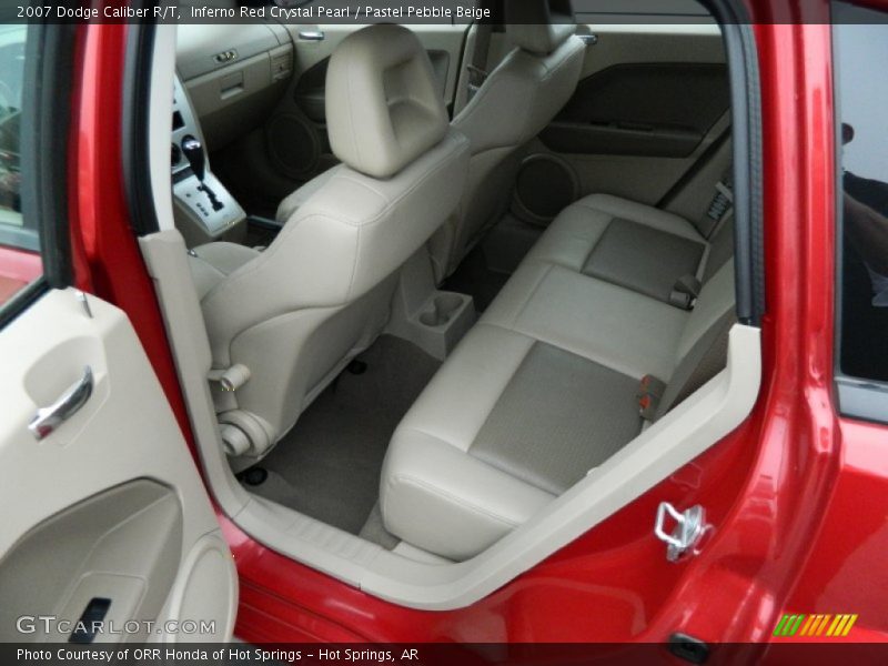 Inferno Red Crystal Pearl / Pastel Pebble Beige 2007 Dodge Caliber R/T