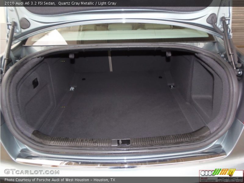 Quartz Gray Metallic / Light Gray 2010 Audi A6 3.2 FSI Sedan