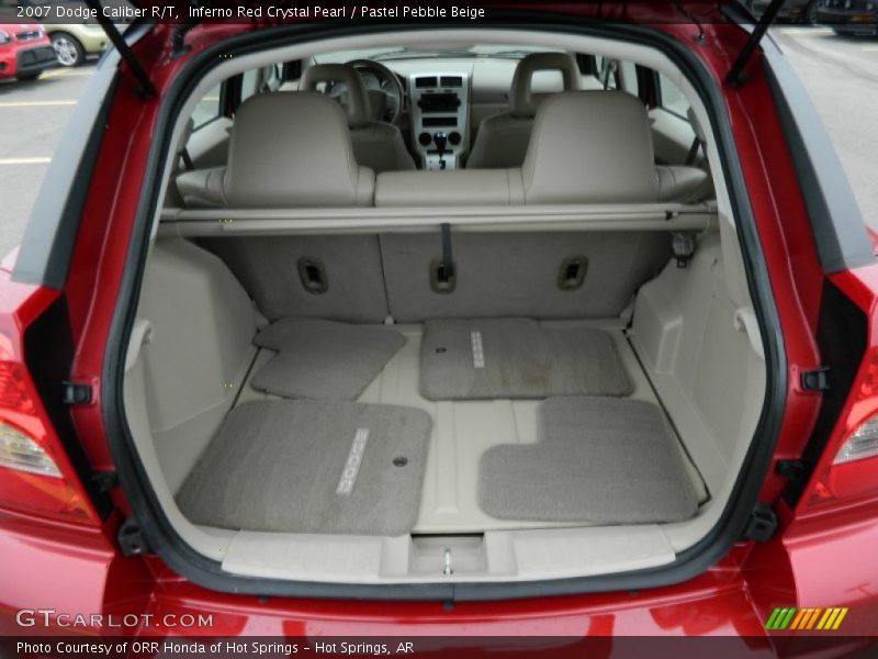 Inferno Red Crystal Pearl / Pastel Pebble Beige 2007 Dodge Caliber R/T