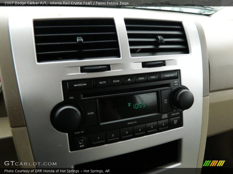 Inferno Red Crystal Pearl / Pastel Pebble Beige 2007 Dodge Caliber R/T