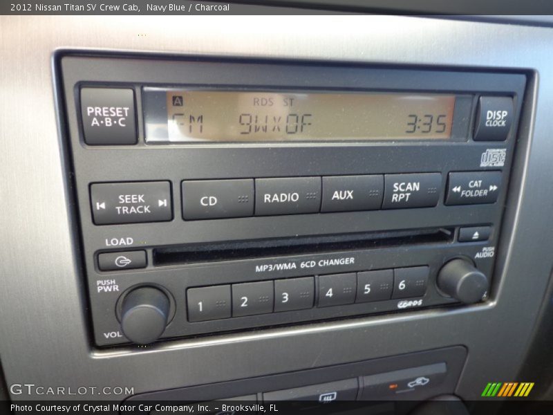 Audio System of 2012 Titan SV Crew Cab