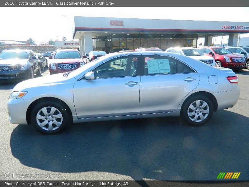 Classic Silver Metallic / Ash Gray 2010 Toyota Camry LE V6
