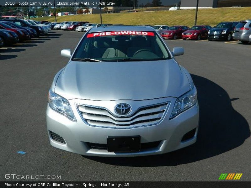 Classic Silver Metallic / Ash Gray 2010 Toyota Camry LE V6