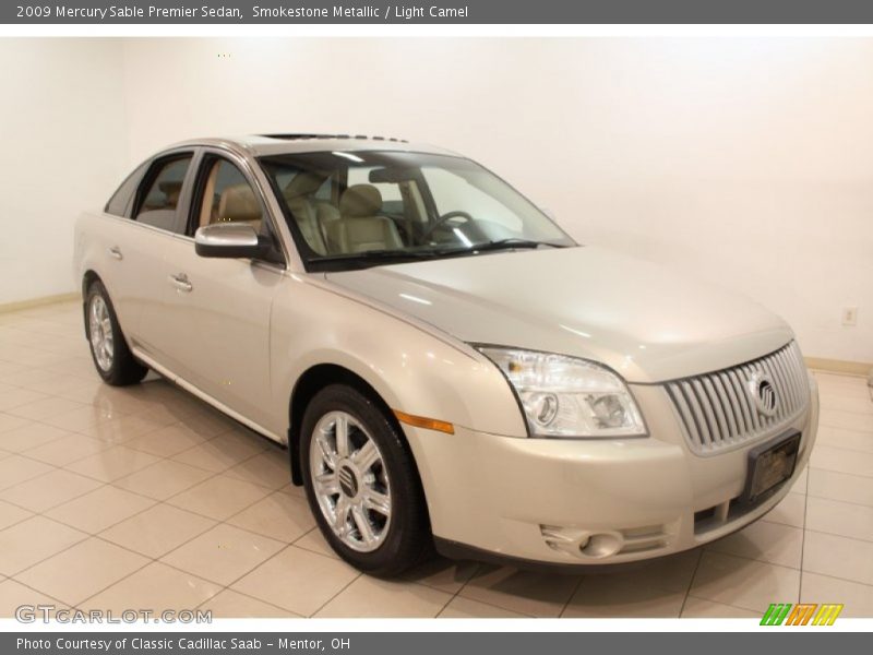 Smokestone Metallic / Light Camel 2009 Mercury Sable Premier Sedan